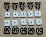 New Reproduction 1968 - 1970 Dodge Charger Vinyl Top Moulding Clip Set 270774. Fixed Price $18.00.