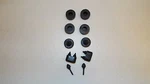 1955-1956-1957 55-57 Chevy Chevrolet Hardtop Body Rubber Door,bumper Stopper Set. Fixed Price $19.95.