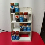 1972-1979 Amc Jeep Dealership Touch Up Paint Rack & Spray Cans Display. Fixed Price $395.00.