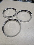 3 1965 Oldsmobile Delta 88 Jetstar Gm Chrome Headlight Bezels # 589867. Fixed Price $38.05.