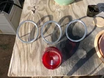 1965 Chevy Impala Bel Air Biscayne Tail Light Chrome Bezels 2X Lh 1X Rh Original. Fixed Price $34.56.