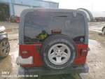 Right Red Front Door Assembly Oem 97-06 Jeep Wrangler. Fixed Price $250.00.