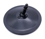 Smooth Black Flat 5" Round Mirror Head Chevy C10 & Model Ford Hinge Mount. Fixed Price $19.99.