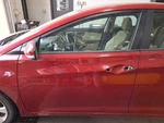 2011 Elantra Left Driver Side Front Door Assembly Color: Red S2R. Fixed Price $570.00.