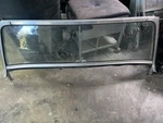 Mg Midget / Sprite Windshield Frame **glass Is Now Removed. Fixed Price $129.00.