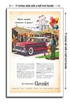 1955 Chevy Bel Air 4 Door Sedan - 11X17 Poster. Fixed Price $19.95.
