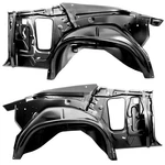 1970 1971 1972 Chevelle Quarter/wheelhouse Assembly Convertible Pair Rh+lh Pcs. Fixed Price $3484.95.