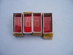 Nos 1970 Chevrolet Belair And Biscayne Tail Backup Lamp Lenses Set Of 4. Fixed Price $89.99.