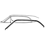 1970-71 Ford Fairlane Torino; Hardtop Notchback Fastback; Roof Rail Seals; Rh/lh. Fixed Price $111.99.