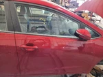 2014 15 2016 Kia Forte Passenger Front Door Electric Hatchback Sedan Red. Fixed Price $1041.59.