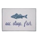 Crystal Art 455838 Eat Sleep Fish 27X18 Doormat. Fixed Price $19.95.
