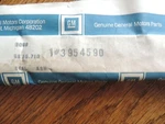 69-74 C3 Corvette Conv Rh Outer Window Seal Felt Sweep--gm #3954590--NOS--NCRS!. Fixed Price $250.00.