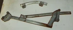1967 Impala Fastback Original Passenger Side Rear Quarter Window Tracks. Fixed Price $79.99.