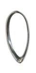 New Tear Drop Tail Light Rim, Stainless 1938 1939 Ford 81A-13448. Fixed Price $6.95.