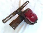 Vtg Orig Gm Chevy Stopray Tail Light License Plate Bracket Patina Hot Rat Rod. Fixed Price $48.00.