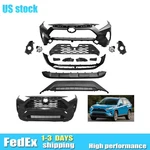 Complete Front Bumper Grille With Fog Lights Kit For 2019 - 2024 Toyota RAV4. Fixed Price $306.18.
