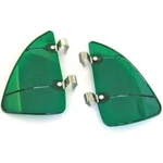 Green Accessory Vent Wing Window Deflector Breeze Breezies Pair. Fixed Price $16.95.