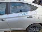 2018 Hyundai Accent Left Rear Door Shell Used 4DR Slv Pc 4SS Local Pickup. Fixed Price $332.17.