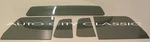 1956 Ford Pickup Truck F100 Vent Door Rear Back Glass In Custom Grey. Fixed Price $219.00.