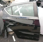 13-15 Ilx Passenger/right/rh, Rear (rr) Door Black Oem W/o Hinges. Fixed Price $332.50.