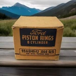 New 1939-1941 Ford 239 100 Hp 95 Flathead V8 Piston Ring Set 99A-6149-F2 .060. Fixed Price $94.99.