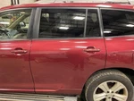 08-13 Toyota Highlander Left Drivers Rear Door 3Q3 Salsa Red Pearl. Fixed Price $300.00.