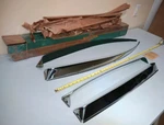 Nos Chevy Belair Biscayne 2-DOOR Sedan Accessory Ventshade Kit 1959 1960. Fixed Price $275.00.