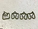 Mopar Nos 1968 1969 1970 Dodge Charger Vinyl Top Molding Retainer Clips Set Of 4. Fixed Price $12.00.