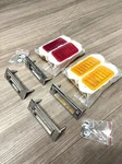 1969 Chevelle Ss Front & Rear Side Marker Light Lens, Gaskets Chrome Bezel Kit. Fixed Price $1079.99.