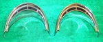 1955 Ford Fairlane Crown Victoria Sunliner Orig L+r Outer Head Lamp Doors Bezels. Fixed Price $199.00.