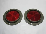 Ford Gpw Jeep Willys Mb Guide A-2 "f" Marked Lens Reflectors. Fixed Price $14.99.