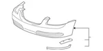 2006 2007 2008 Buick Lucerne New Oem Front Bumper Cover Only 20827013. Fixed Price $87.50.