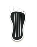 Barefoot Gas Pedal Accelerator Pad Cover Old School Classic Hot Rod Car Truck. Fixed Price $29.97.