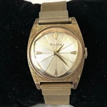 Bulova American Eagle F Mens Wrist Watch Vtg 60S Asymmetric Dial 17 Jewel Works!. Fixed Price $270.00.