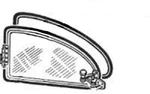 Pop-out Glass To Frame Seals Vw Beetle 1953 1964. Fixed Price $44.66.