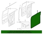 New Oem Ford Center Hinged Door Weatherstrip Seal EK4Z-61404A06-E Transit 15-26. Fixed Price $165.00.