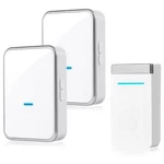 Top 2-IN-1 Wireless Doorbell Kit Ring For Business Entry / Apartment. Fixed Price $39.89.
