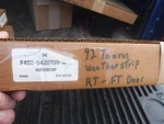 Nos Ford Taurus Seal Rubber Weatherstripping Sho 1990 1991 1995 94 93 92 Mercury. Fixed Price $150.00.