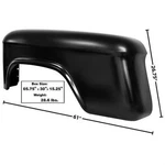 Dynacorn 1097D 1955-66 Fits Chevy Stepside Truck Fender, Rear, Lh. Fixed Price $476.99.