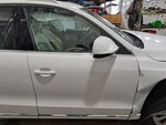 2013 Q5 Audi Right Passenger Side Front Door Assembly Color: White Y9C. Fixed Price $541.50.