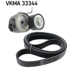 V-ribbed Belt Kit Skf Vkma 33344 Ds (sa ) 1.2 2015-2019. Fixed Price $73.91.