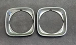 1971-1974 Pontiac Ventura And Gto Headlight Bezel Pair. Fixed Price $150.00.