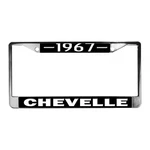 One 1964 - 1977 Chevelle Muscle Car Years Metal License Plate Frame Holder. Fixed Price $24.95.