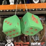 Rat Fink Hanging Fuzzy Dice Mooneyes Custom Car Auto Hot Rod Lowrider Ed Roth. Fixed Price $26.99.