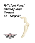 1963-1964 -corvette- Tail Light Panel Bonding Strip -driver- Fiberglass Blonde. Fixed Price $200.00.
