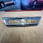 1964 Chrysler New Yorker Fuel Door Gas Cap Trim Emblem Gold Chrome Mopar Oem. Fixed Price $55.00.