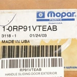 Genuine Mopar Sliding Door Exterior Handle Left RP91VTEAB. Fixed Price $132.83.