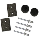 1960-61 Chevrolet/gmc Truck & Pickup Hood Bumper Kit 4 Pieces. Fixed Price $8.89.