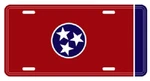 State Of Tennessee License Plate Wall Sign Tag Man Cave Auto Truck. Fixed Price $10.88.