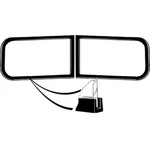 Windshield Seal Closed Car 1940-47 Ford Truck, 01A-7003110-EC. Fixed Price $84.95.